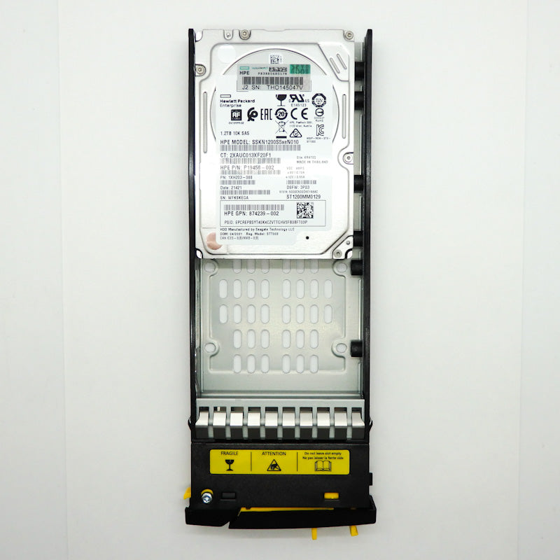 HPE 1.2TB 10K SAS-12GB/s 2.5" Hard Drive w/ Tray 874239-001 ST1200MM0129