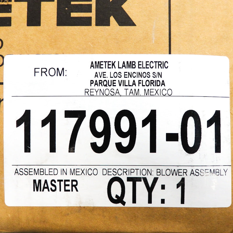 Ametek 117991-01 Windjammer 120V 5.7" Centrifugal Blower