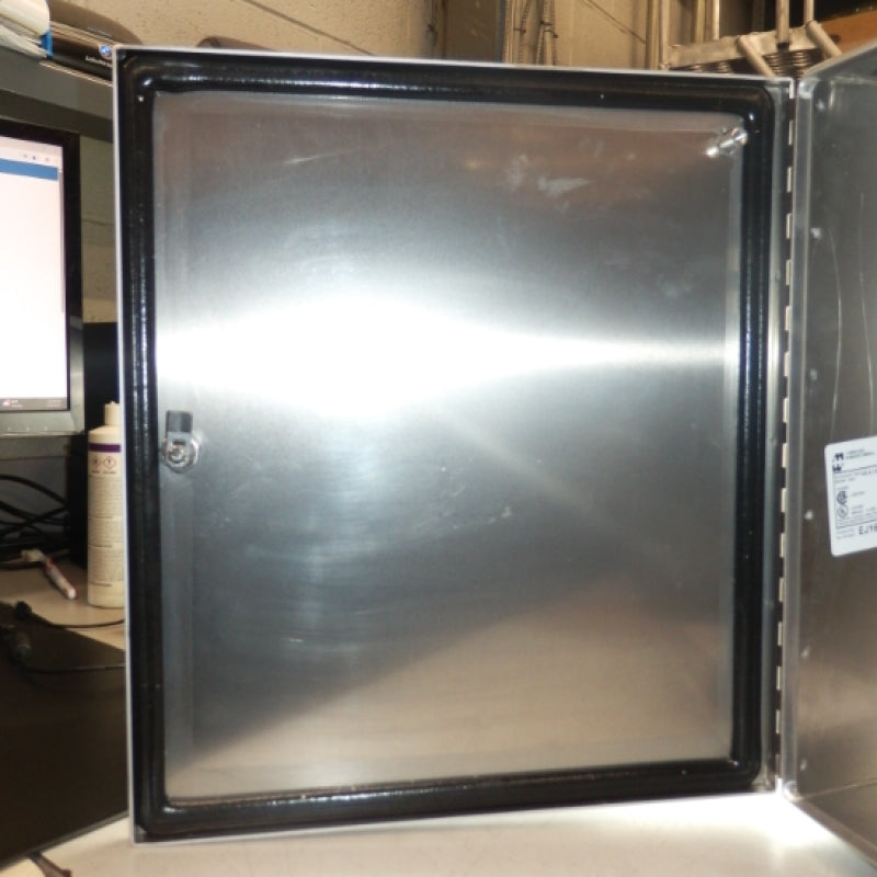 Hammond 16x14x8" NEMA 4 Aluminum Junction Box Enclosure EJ16148AL