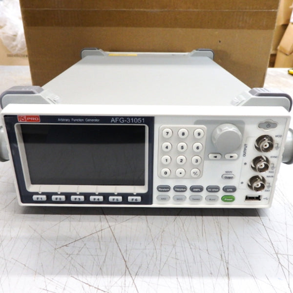 RS Pro 50MHz Max FM Modulation Function Generator 124-0227 AFG-31051