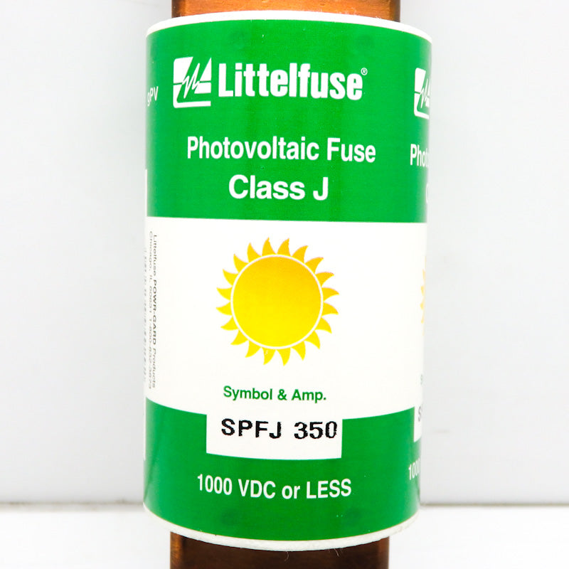 Littelfuse 1000VDC 350A Class J Photovoltaic Fuse SPFJ 350