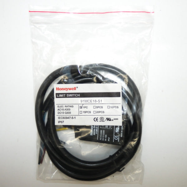 Honeywell 91MCE18-S1 Top Plunger with Boost Seal Limit Switch