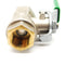 RS Pro Hot Forged Full Bore 40bar 2-Way DN10 3/8" Brass Ball Valve 141-7706