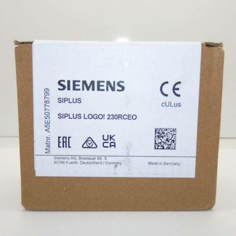 Siemens SIPLUS LOGO! 230RCEO 6AG1052-2FB08-7BA1