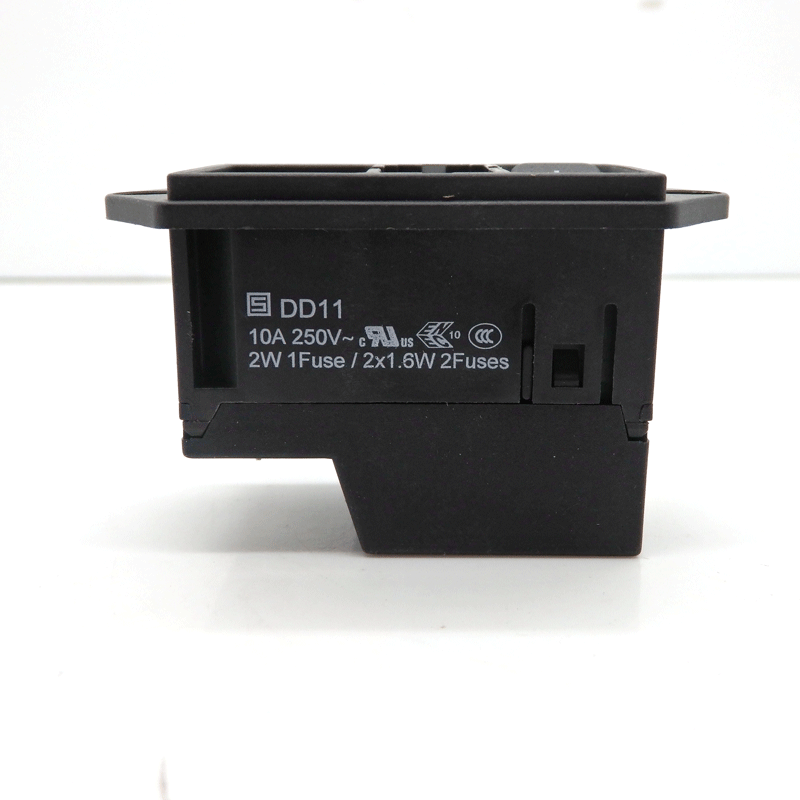Schurter 5x20mm C14 Screw Mount Quick Connect IEC Connector Plug DD11.0111.1111