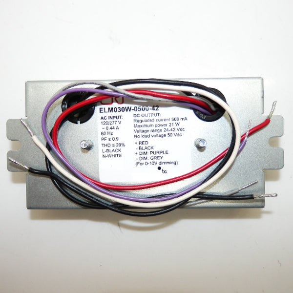 ERP Power 21W Dimmable Constant Current LED Driver ELM030W-0500-42