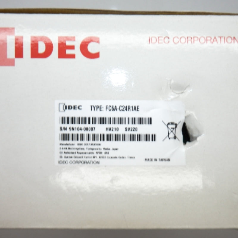 IDEC MicroSmart FC6A Series PLC Controller FC6A-C24R1AE