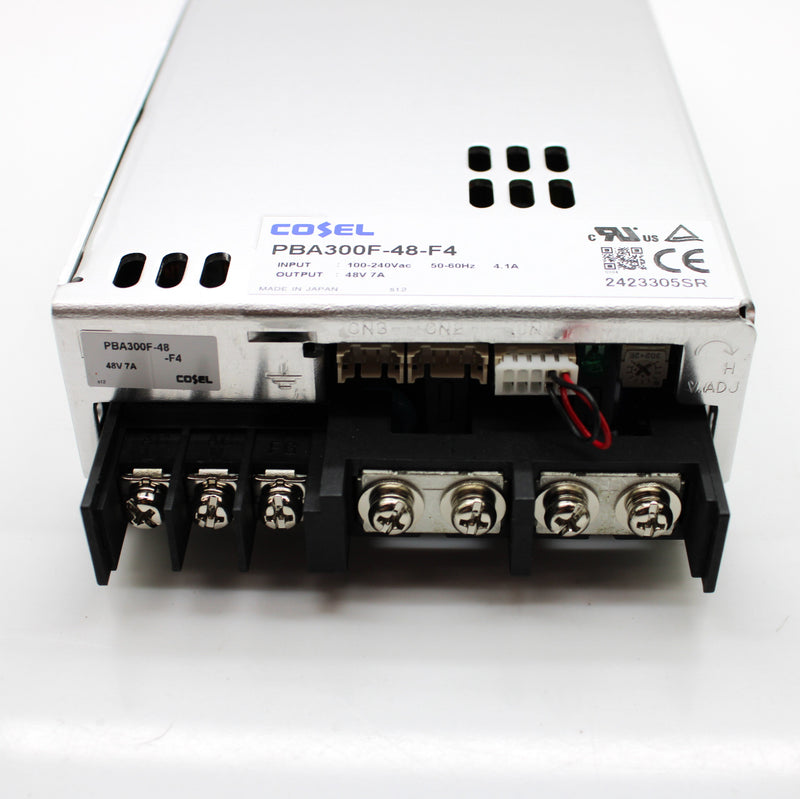 Cosel 48VDC 7A 336W Panel Mount Enclosed AC-DC Power Supply PBA300F-48-F4