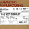 Hammond 12x10x4" Type 4, 12 Mild Steel Junction Box HJ12108HLP
