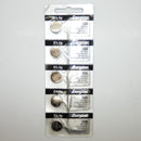 Pack of 5 Energizer 1.55V Silver Oxide Coin Cell Batteries Batteries 386-301TZ