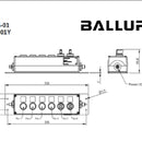 Balluff 6-Way IO-Link Control Panel BAV001Y