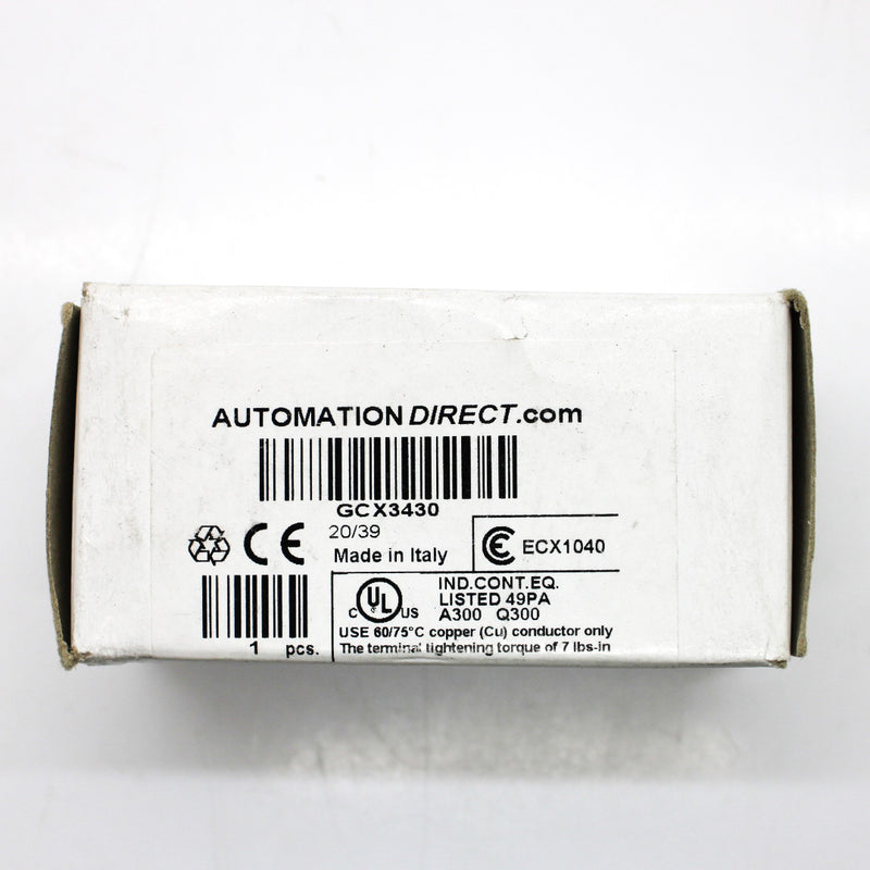 Automation Direct 22mm 2 Position Spring Return Key Switch GCX3430