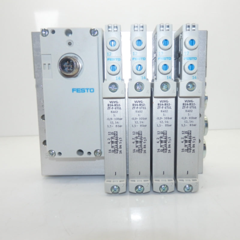 Festo VTUG Solenoid Terminal Valve 573606 VTUG-14-VRPT-S8-B1T – Primelec