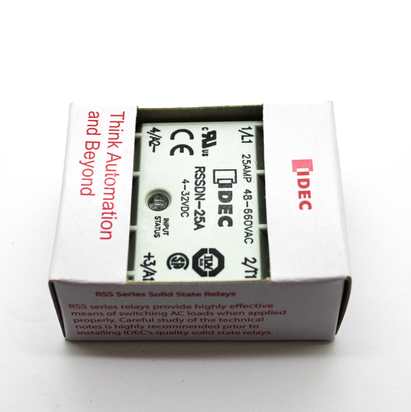 IDEC 32VDC SPST-NO Solid State Relay RSSDN-25A