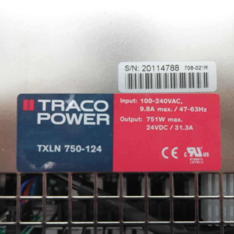 Traco Power 750W 24V TXLN Series AC-DC Enclosed Power Supply TXLN 750-124