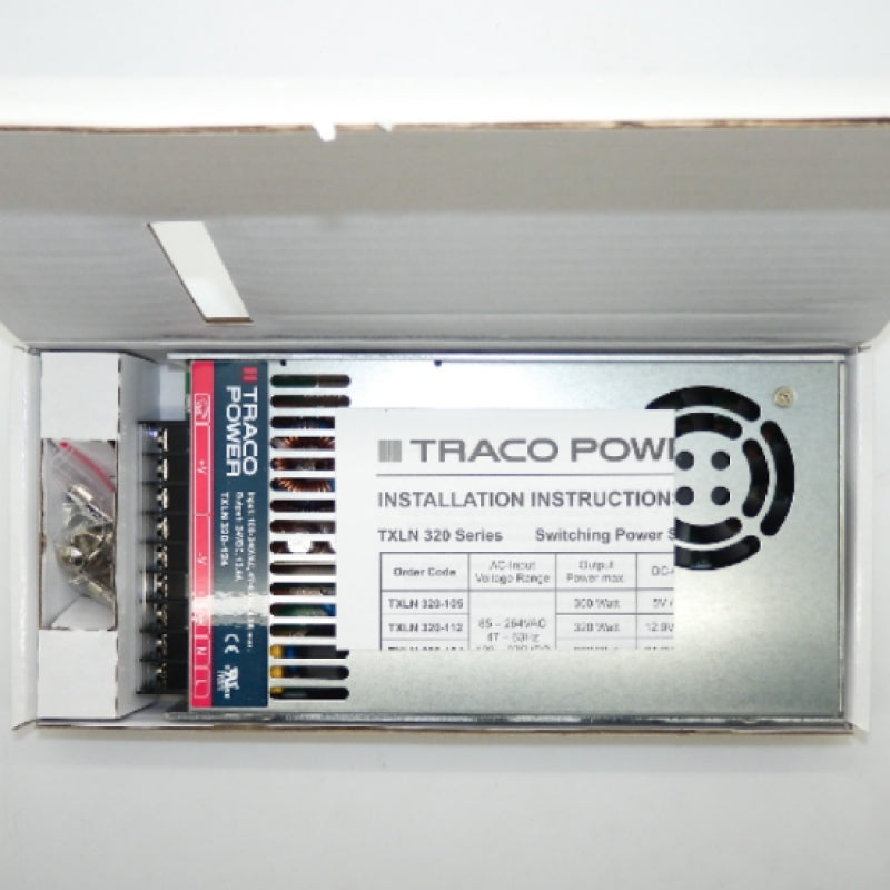Traco Power 320W 24V 13.4A TXLN Series AC-DC Enclosed Power Supply TXLN 320-124