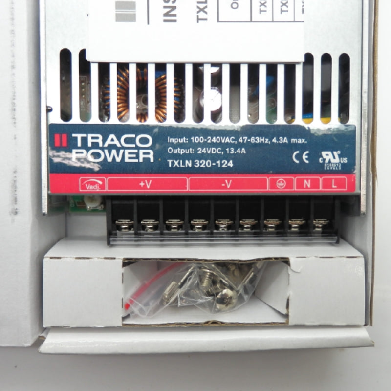 Traco Power 320W 24V 13.4A TXLN Series AC-DC Enclosed Power Supply TXLN 320-124