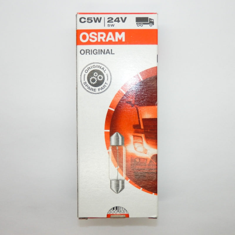 Pack of 10 Osram 24V 5W C5W Automotive Incandescent Lamp SV8.5-8 6423