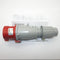 Amphenol Industrial A309 Series Red Plug Connector A309420P6S