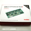 Molex 500mA 4-Port USB 2.0 Protocol Hub Module Kit 2054030002