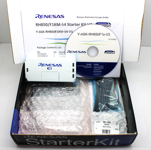 Renesas 32-BIT RH850/F1KM-S4 Starter Kit Y-ASK-RH850F1KM-S4-V3