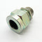 Hubbell Machined Zinc-Plated Steel 1/2” Straight Male Cord Connector SHC1024ZP