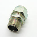 Hubbell Machined Zinc-Plated Steel 1/2” Straight Male Cord Connector SHC1024ZP