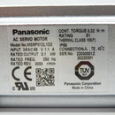 Panasonic A6 Series IP65 Servo Motor MSMF012L1D2