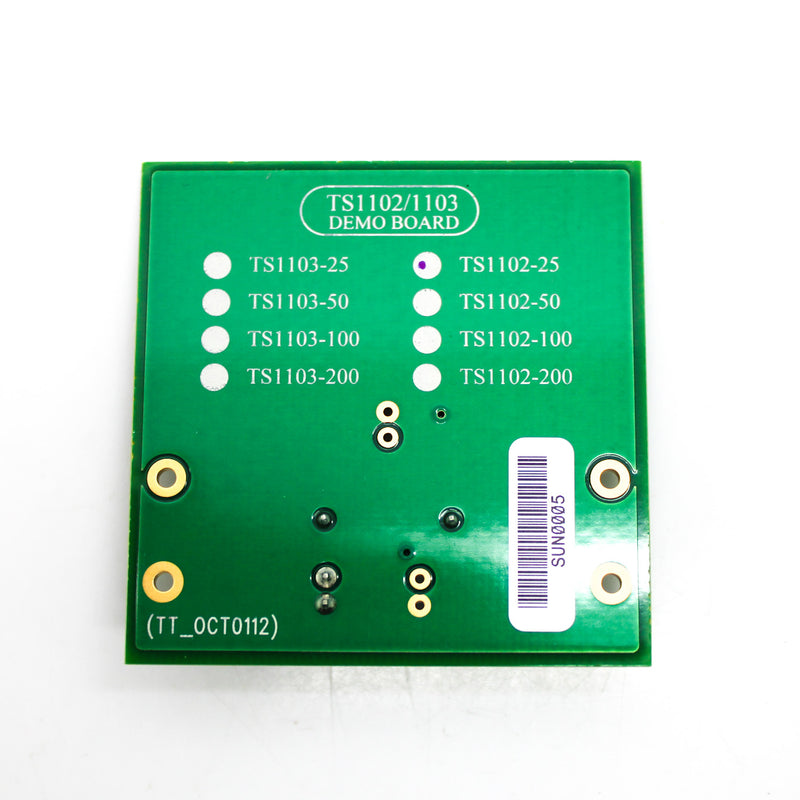 Silicon Labs TS1102 Current-Sense Amplifier Demo Board TS1102-25DB