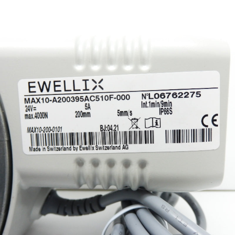 Ewellix 24VDC Matrix Series Linear Actuator MAX10A200395AC510F000