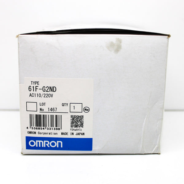Omron SPDT Liquid Level Controller High/Low Level 61F-G2ND AC110/220