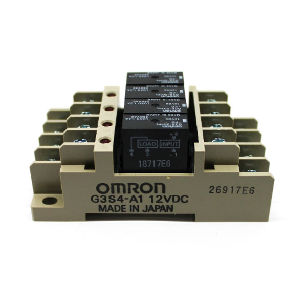 Omron 600mA 75-264VAC Compact Terminal Solid State Relay G3S4-A1 DC12