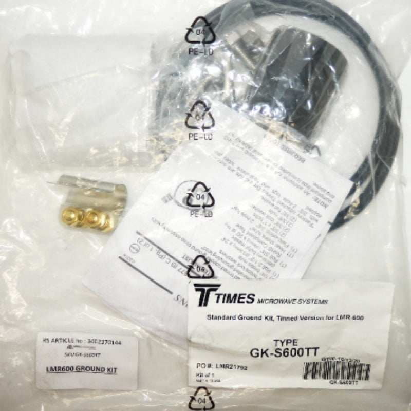 Times Microwave Standard Ground Kit For LMR-600 GK-S600TT