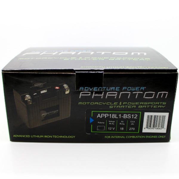 UPG Adventure Power Phantom APP18L1-BS12 Starter Battery UPG No. 48062
