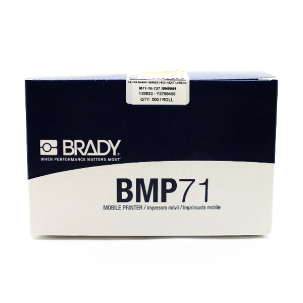 500 Roll of Brady B-727 BMP71 High Temperature Polyimide Labels M71-16-727