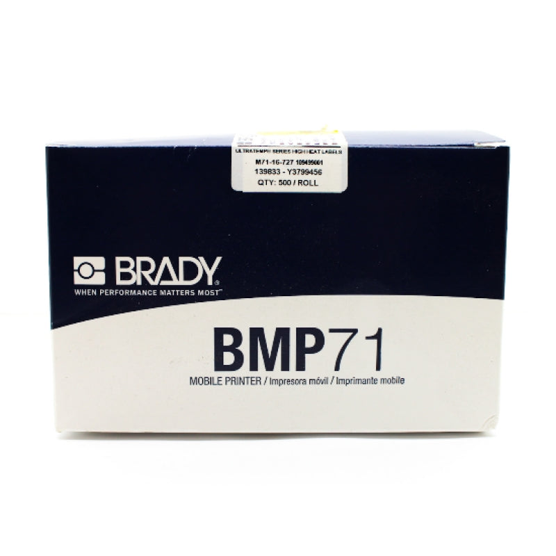 Project Bmp71 500 Roll of Brady B-727 BMP71 High Temperature Polyimide Labels M71-16 ...