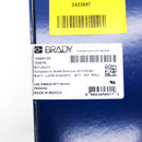 500 Roll of Brady 1.5"H x .5"W Clear Self-Laminating Vinyl Wire Wraps M71-29-417
