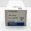 Omron SPDT 125VAC 1A IP67 Snap Action Limit Switch D4CC-2002