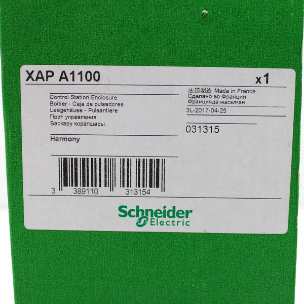 Schneider Electric 22mm Control Station Enclosure XAPA1100