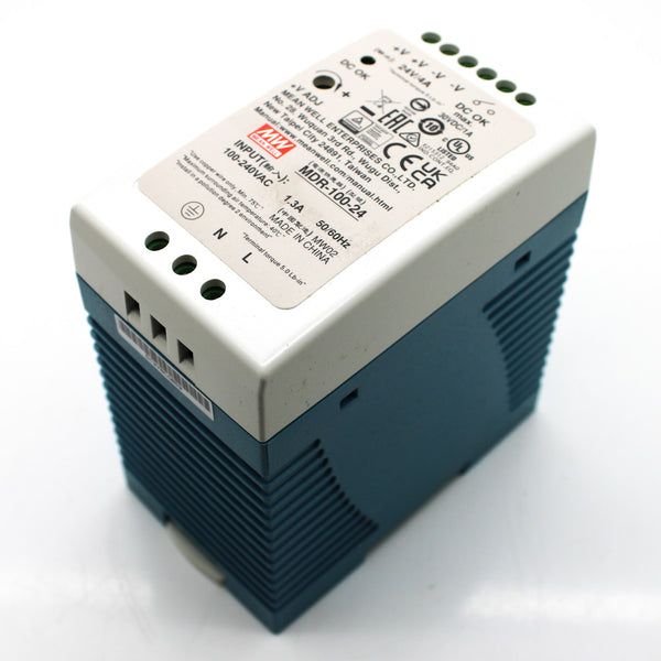 Altech Corp 24VDC 4A 100W Single Phase DIN Rail Power Supply PS-S10024