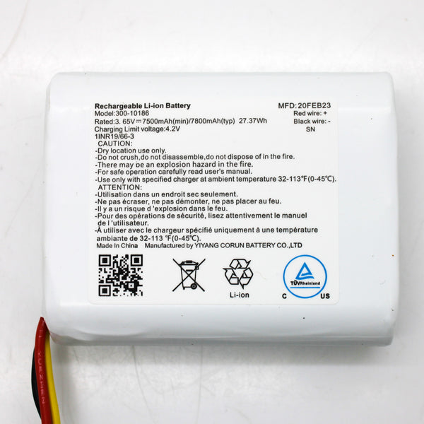 ADT 3.6V 27Wh Battery for ADT Command Smart Security Panel 300-10186