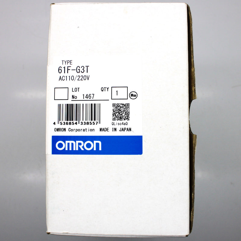 Omron 110/220VAC High/Low Level Floatless Level Switch 61F-G3T AC110/220