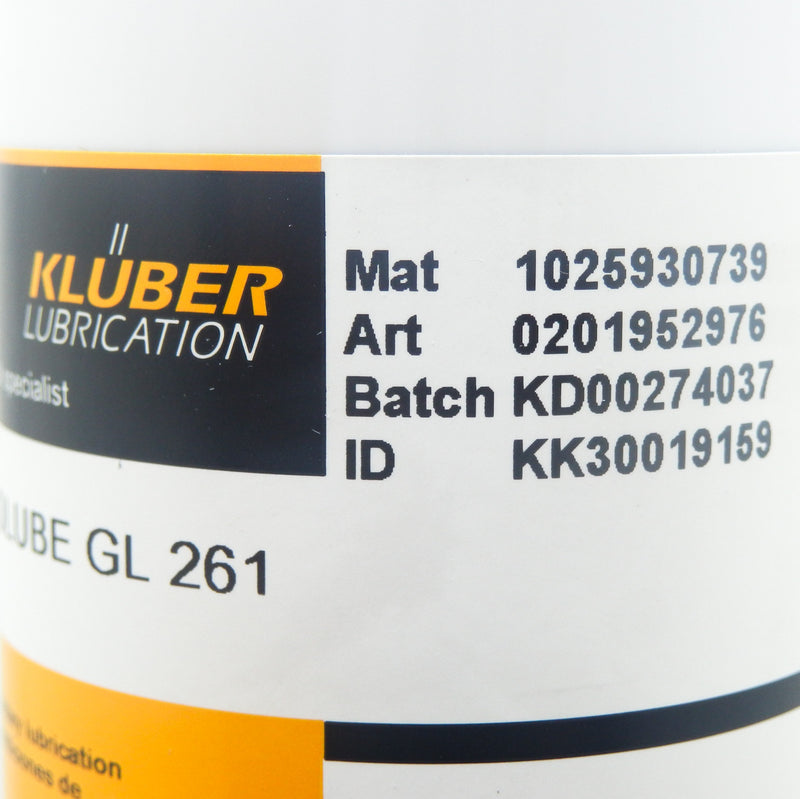 Kluber Lubrication Microlube GL 261 Series Mineral Oil Grease 0201952976