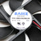 Baike Motor 120x120x25mm DC12V 0.35A 2-Wire Fan DBA12025B12H
