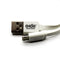 5 Pack of OKdo White 3.3 ft. (1m) Micro UBS to USB Cables BNC1M-White