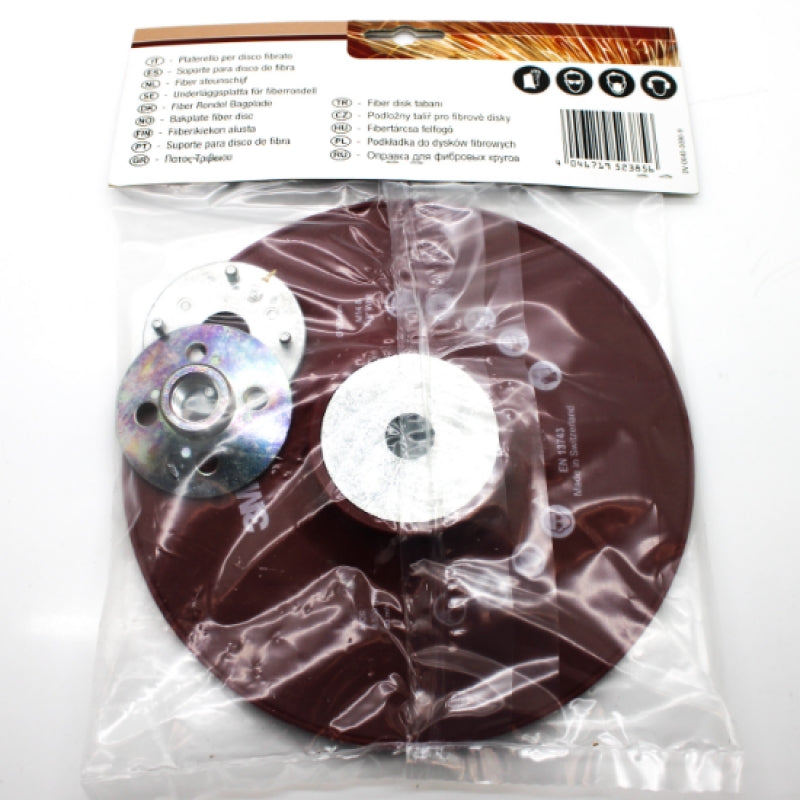 3M 180mm (7") M14 5/8" Thread Fibre Disc Back-Up Pad 64862