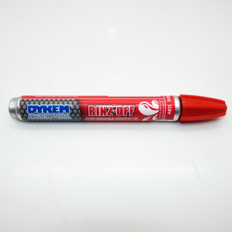 Dykem Rinz-Off 44 Series Red Water-Removable Temporary Ink 44106