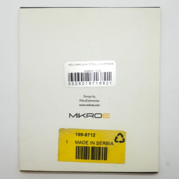 MikroElectronika MCU Card 24 for STM32 32 Bit MCU Add on Board MIKROE-3734