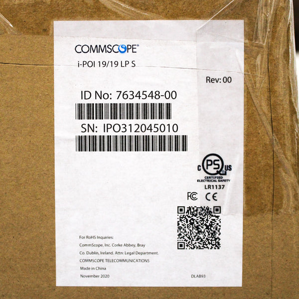CommScope i-POI 19/19 LP S Active Intelligent Point of Interface 7634548-00
