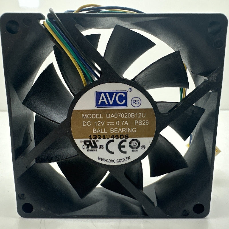 AVC 70x70x20mm DC12V 0.7A 4-Wire 4-Pin Cooling Fan DA07020B12U